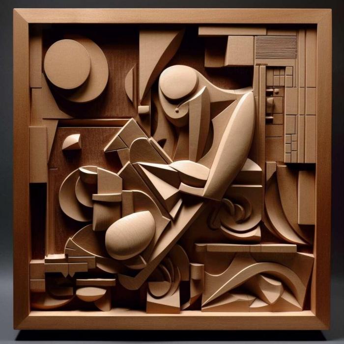 نموذج ثلاثي الأبعاد لآلة CNC 3D Art 